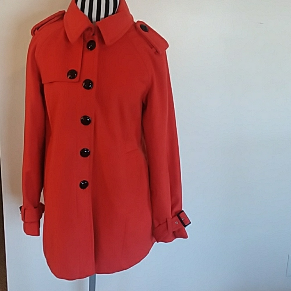 Retro Orange Worthington Coat